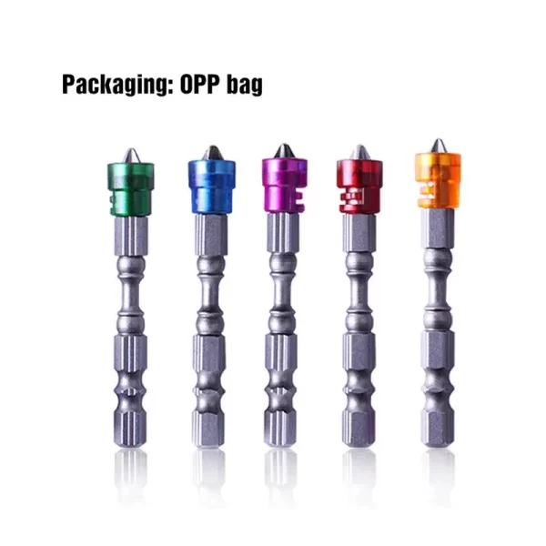 5Pcs Magnetic Screwdriver Bit Drill Cross-head PH2 Magnetic Screwdriver Bits - Image 7