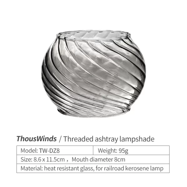 ThousWinds Railroad Camping Lantern Outdoor Lights Emotion Vintage Kerosene Oil Lamp - Image 14
