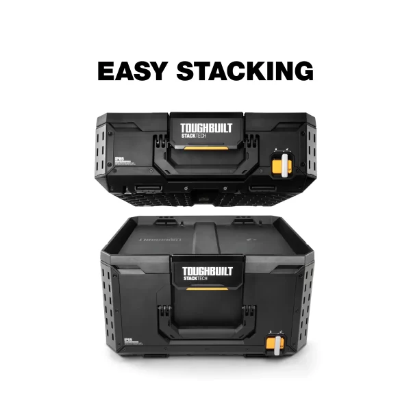 TOUGHBUILT TB-B1-D-70-3 STACKTECH Drawer Black Tool Box - Image 11