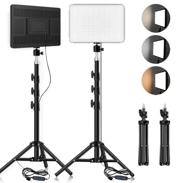 LED Video Lights Conference Photography Lighting Selfie Light Photo Studio lamp