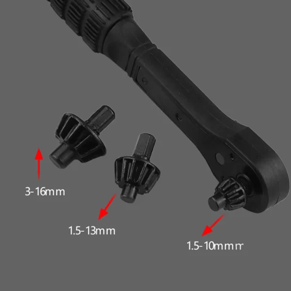 3-in-1 Ratcheting Drill Chuck Key - Image 6