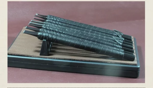 3/8/10 Pcs Tungsten Steel Stone Engraving Kit Professional Chisel Wood - Image 19