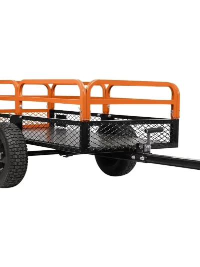 Garden Dump Carts, Heavy Duty Yard Cart, Large 1500-Pound Capacity, Steel