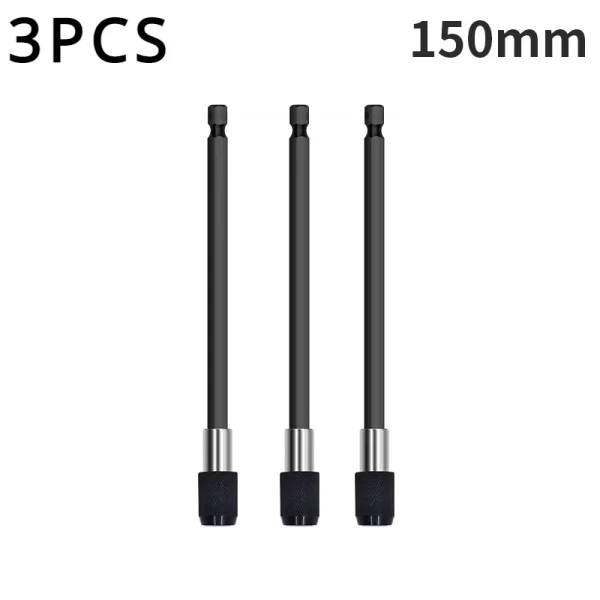 1PC/2PCS/3PCS 1/4 Inch Quick Hex Shank Release Magnetic Electric Screwdriver Extension Bit Holder - Image 13