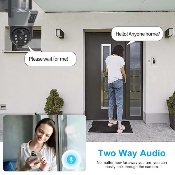 8MP 4K WiFi Solar Camera Outdoor Wireless CCTV Surveillance Camera With Solar Panel - Image 16
