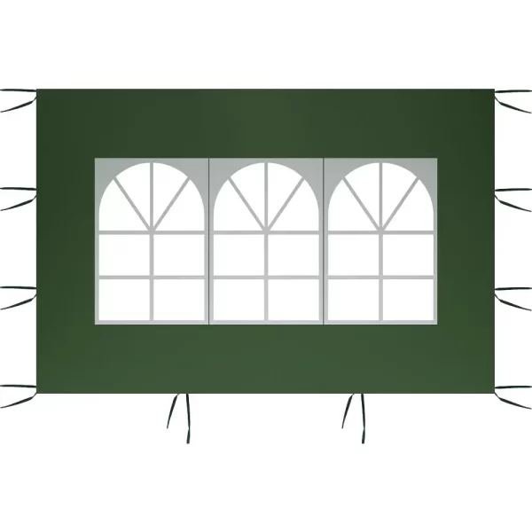Outdoor Canopy Tent Cloth 2x3m Instant Canopy Tent Sidewalls Transparent Window Design - Image 10