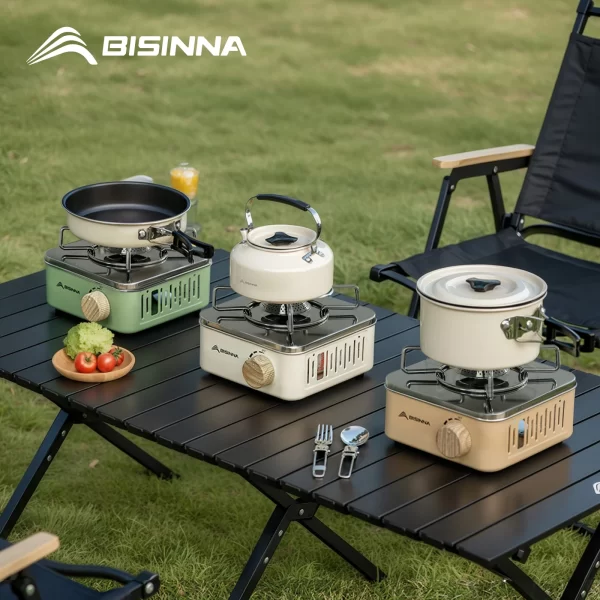 BISINNA Camping Gas Stove 2800W High Firepower - Image 6