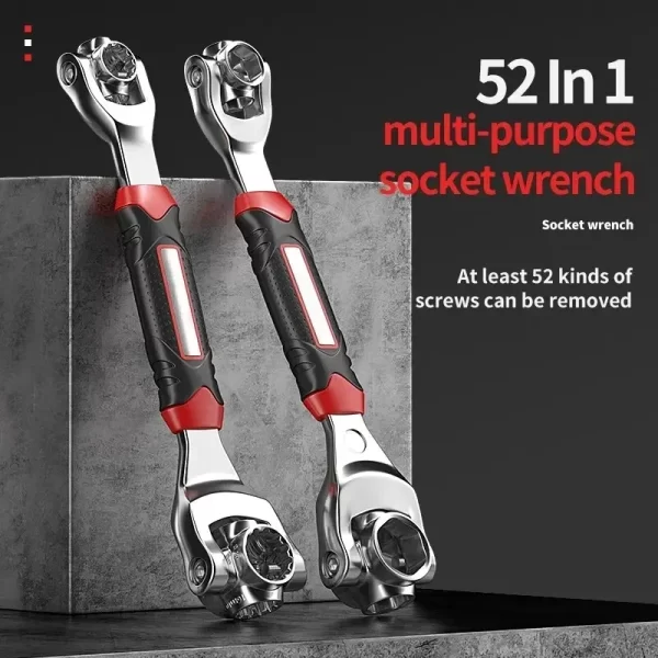 1PCS 52-in-1 Multi-Functional Socket Wrench Set - Image 7