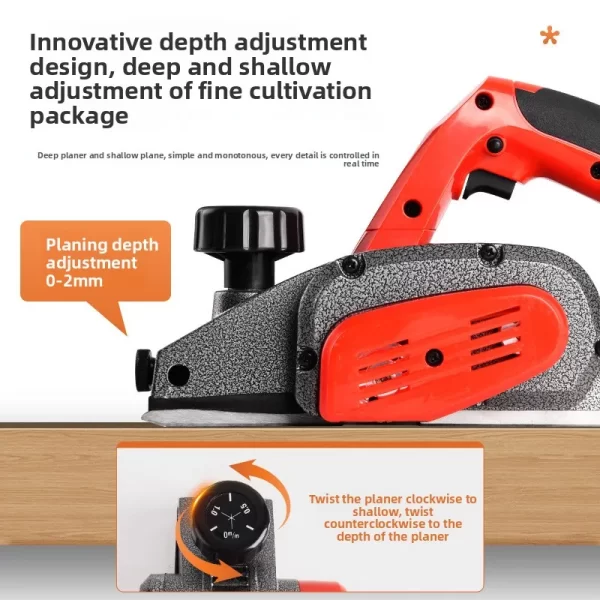 220V Multifunctional Woodworking Planer 1600W-2300W DIY Electric Planer - Image 5