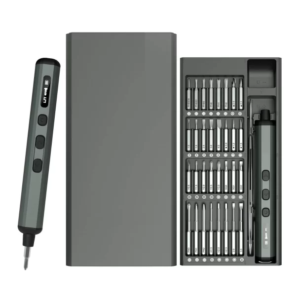 Precision Electric Screwdriver Set 68 in 1 Cordless 64 S2 Precision Drill Bits 5 Torque Settings - Image 8