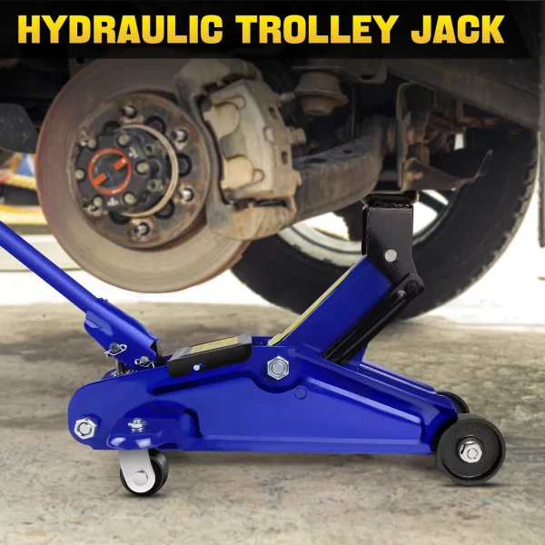 BRIEFNESS 2 Ton Hydraulic Trolley Steel Jack - Image 8