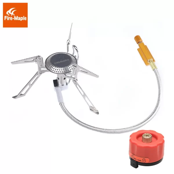 Hiking Gas Stoves Outdoor Picnic Stove Fire Maple Ultralight Portable Stainless Steel Gas Furnace FMS-118 Camping Gas Burners - Image 7