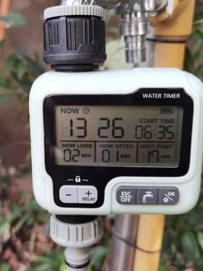 Automatic Water Timer Programmable Sprinkler Timer LCD Display