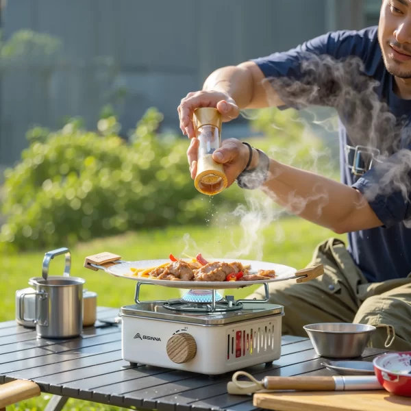 BISINNA Camping Gas Stove 2800W High Firepower - Image 5