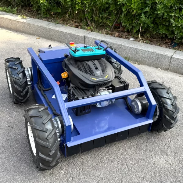Customized     2025 Affordable New Wheeled Lawn Mower With Four Stroke Standard Lawn Mower Remote Control - Image 5