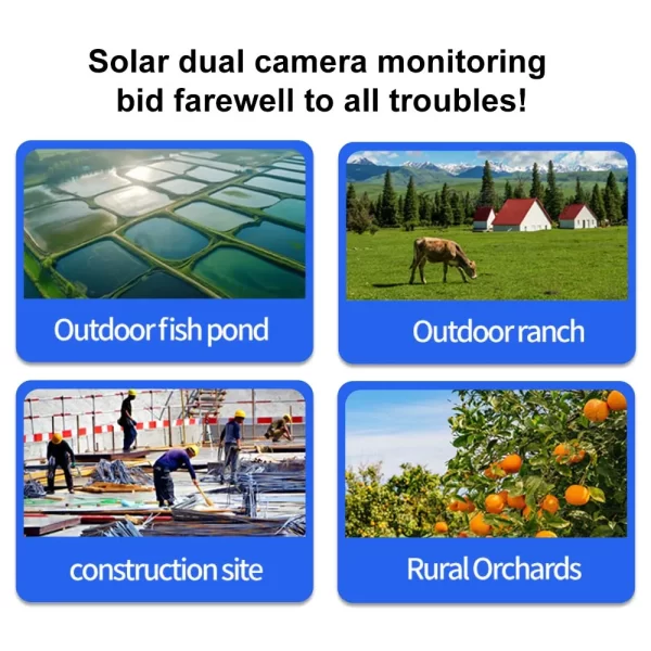 8MP 4K WiFi Solar Camera Outdoor Wireless CCTV Surveillance Camera With Solar Panel - Image 22