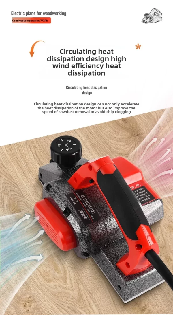 220V Multifunctional Woodworking Planer 1600W-2300W DIY Electric Planer - Image 25