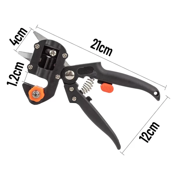 Professional Garden Grafting Tool Kit 2 in 1 Farming Pruning Scissors - Image 12