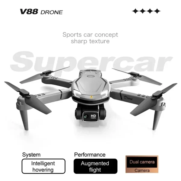 Original V88 Drone 8K 5G GPS Professional HD Aerial Photography Remote Control Aircraft - Image 14