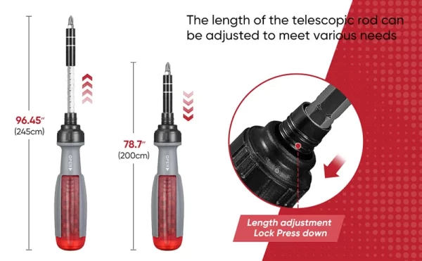 11-in-1 Ratchet Screwdriver Set - Image 11