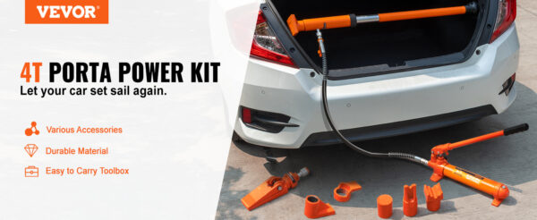 VEVOR 4/10/12/20 Ton Power Hydraulic Cylinder Jack - Image 12
