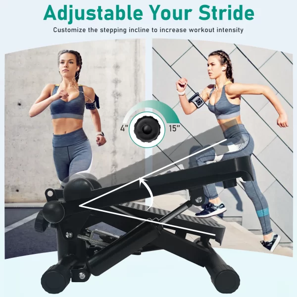 Steppers for Exercise, Mini Stair Under Desk Bike Pedal Exerciser - Image 4