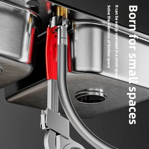 Multi-Function Sink Wrench – Universal Large Opening Faucet Tool - Image 5