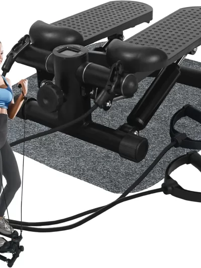 Steppers for Exercise, Mini Stair Under Desk Bike Pedal Exerciser