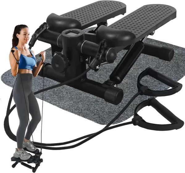 Steppers for Exercise, Mini Stair Under Desk Bike Pedal Exerciser