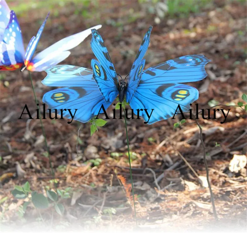 22cm Double Layer Simulation Butterflies - Image 5