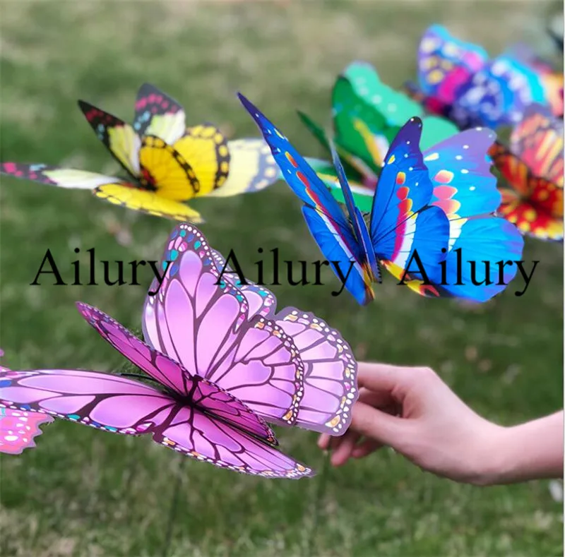 22cm Double Layer Simulation Butterflies