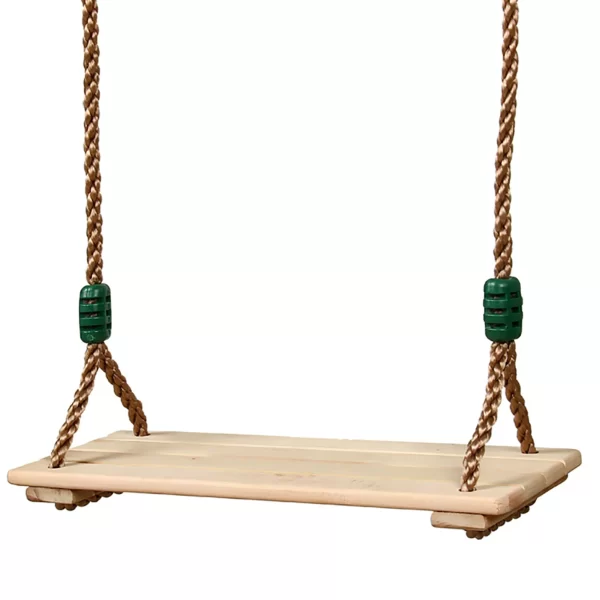 High-Quality Polished Four-Board Anti-Corrosion Wood Swing