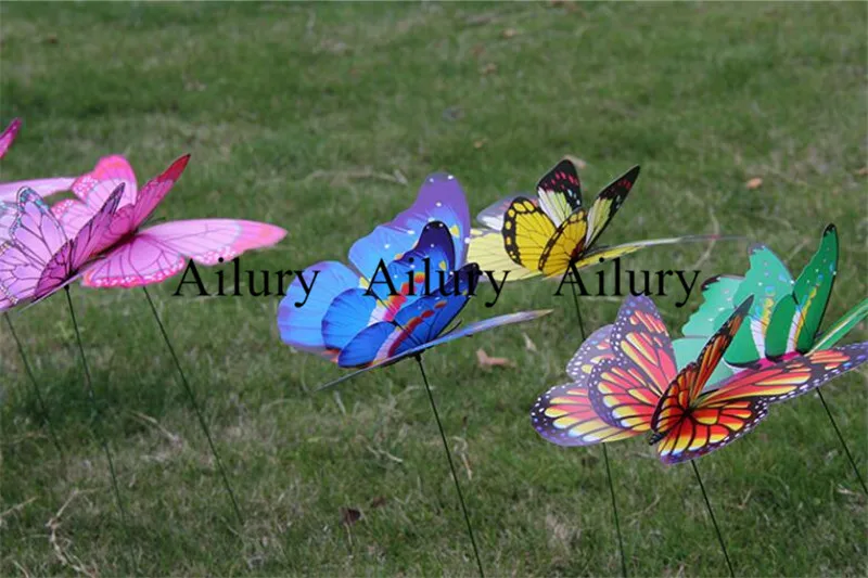 22cm Double Layer Simulation Butterflies - Image 11
