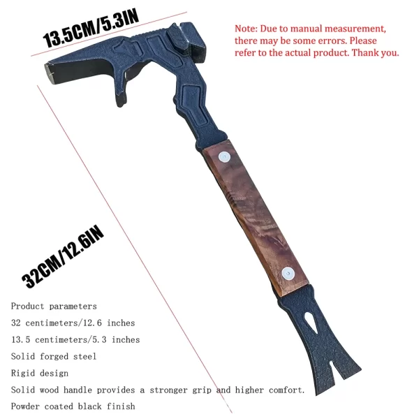 Hammer Demolition Tool Hammer Survival Tactical Axes - Image 2