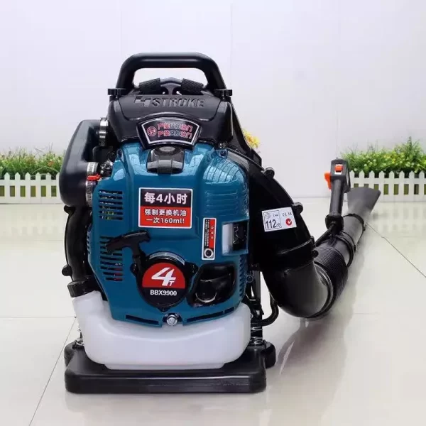 4 Stroke Gasoline Leaf Blower 75.6CC Backpack Cordless Gasoline Air Blower