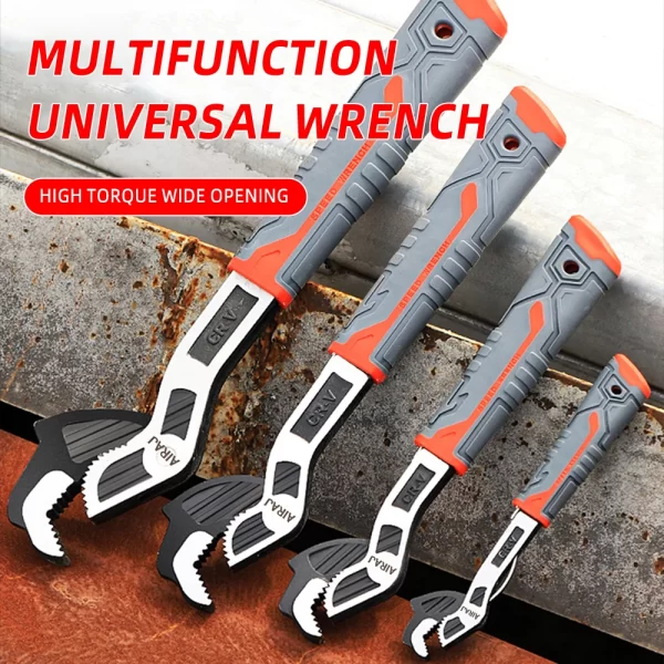 AIRAJ Universal Wrench Multi-Function Adjustable Wrench