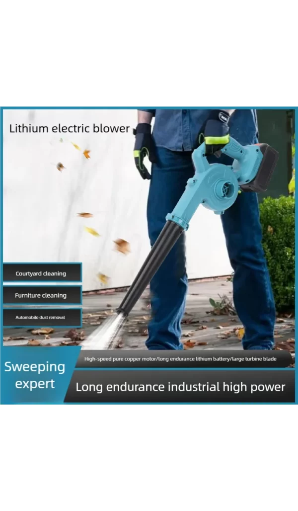 2 in 1 Cordless Air Blower & Vacuum Cleaner Electric - Image 3