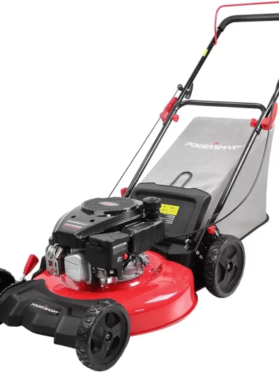 Gas Lawn Mower 21-Inch 144cc OHV Engine 3-in-1 Push Mower with Bagging