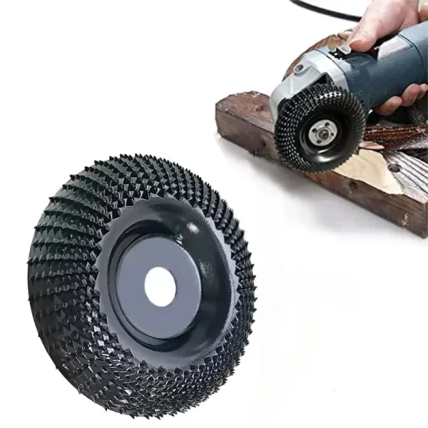 1PC Wood Carving Disc Grinder Wheel Disc 4 Inch Wood Shaping Wheel