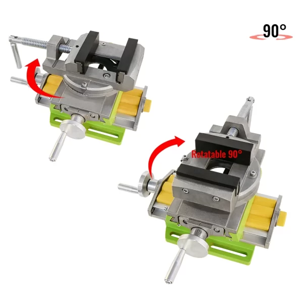 ALLSOME 2 in 1 Milling Drilling Precision Vise Swivel Base - Image 10