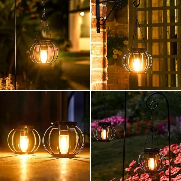 Solar Lantern Led Light Garden Lamps 3000k Lights Outdoor Waterproof - Image 13
