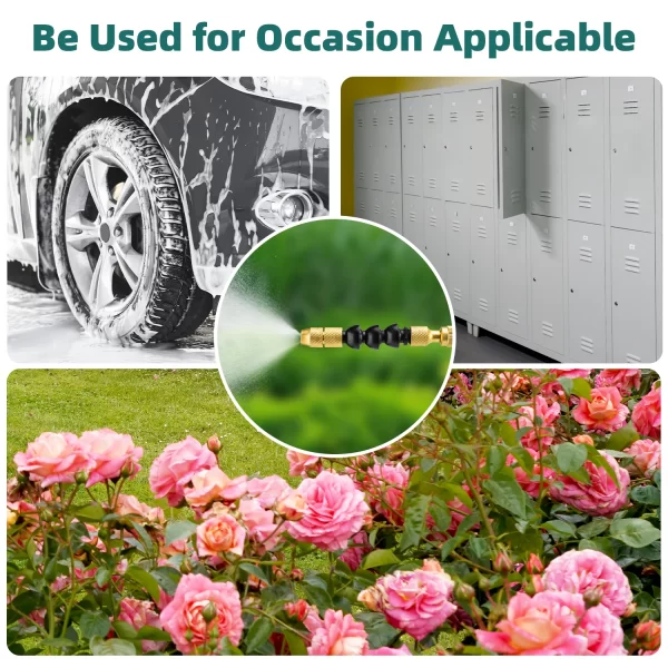 Deli 8L Garden Pressure Sprayer,Durable and Adjustable Spraying Tool - Image 8