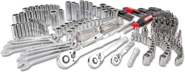 262-Piece Mechanic Tool Set, Master Socket Set with 3-Drawer Tool Box, SAE/Metric Set (CMMT45309) - Image 2