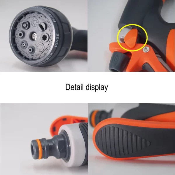 Watering Gun Garden 8 Modes High Pressure Sprayer - Image 5