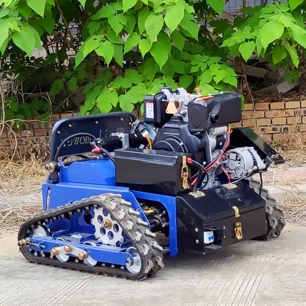 Powerful Gasoline Engine Remote Control Lawn Mower - Image 6