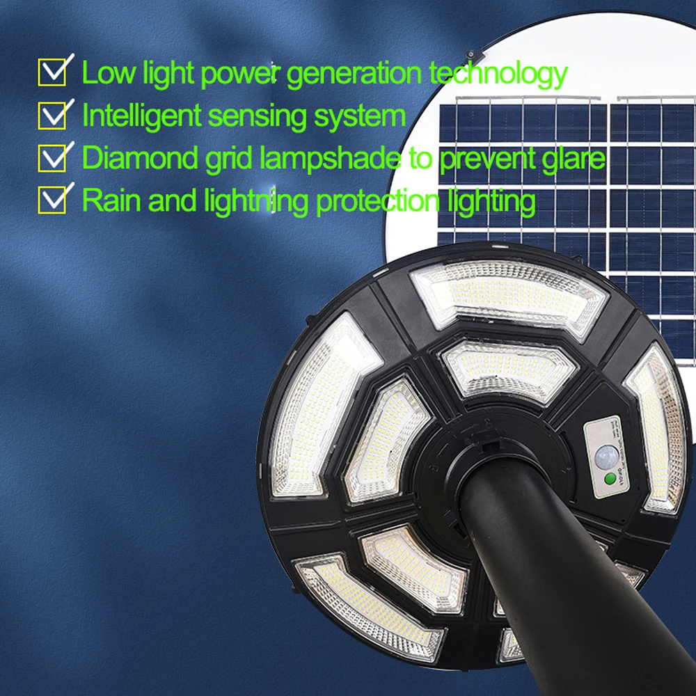 Solar Flood Lights Outdoor Waterproof 6500K with Motion Sensor - Image 2