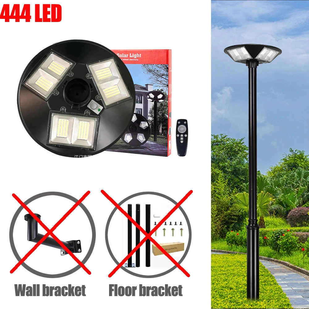 Solar Flood Lights Outdoor Waterproof 6500K with Motion Sensor - Image 7