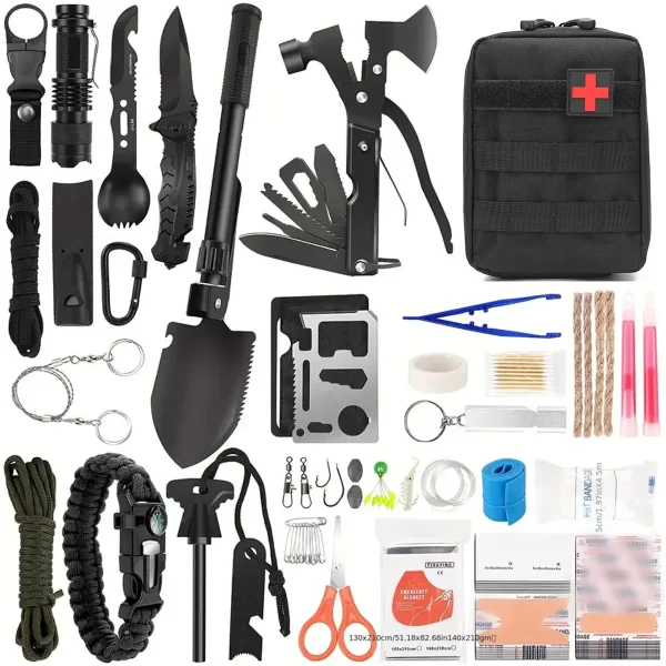 Outdoor Supplies Camping Emergency Equipment Camping Survival Tool Set - Image 7