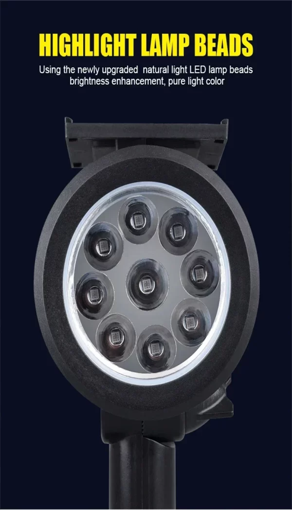 1~4Pack Solar Light Outdoor Adjustable 9LED Spotlight - Image 12