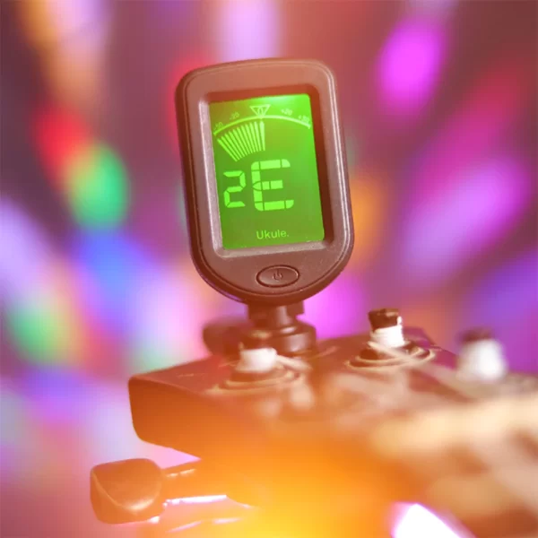Clip-On Tuner Bass Violin Ukulele Tuner Clip On Guitar Tuner for Guitar/Bass/Violin/Ukulele - Image 3